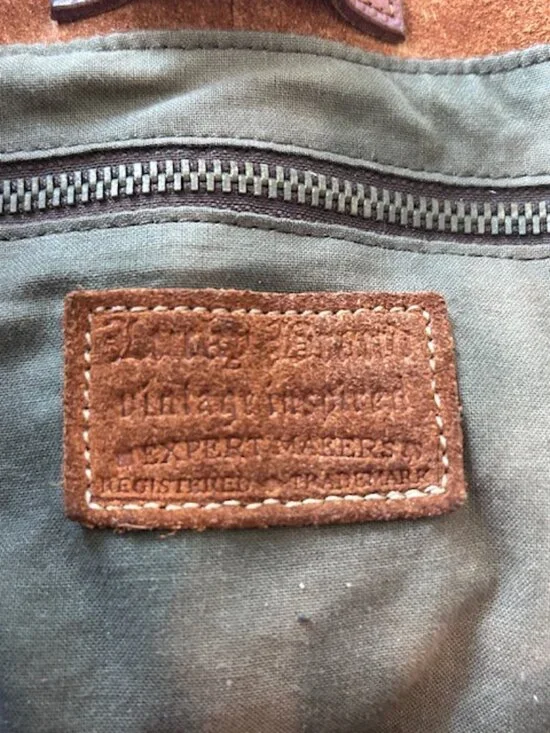 Lucky Brand Soft Suede Brown Boho Handbag - Picture 5 of 6